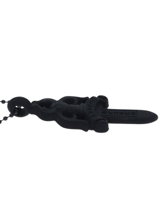 ネックレス Chrome Hearts RUBBER LARGE DAGGER Chrome Hearts Rubber Large Dagger Silicone Necklace